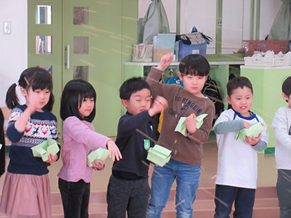2月｜千歳認定こども園 園児の1年