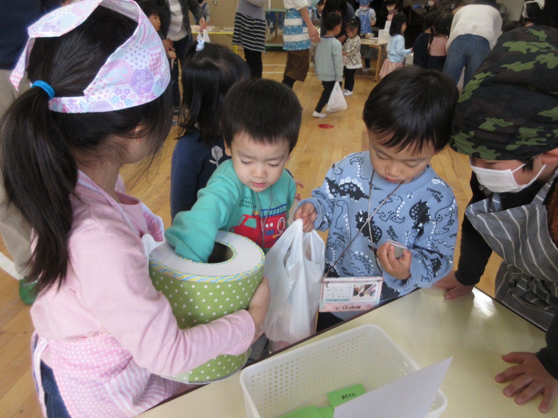 バザー楽しかったよ 山形つのぶえ学園 千歳認定こども園 山形県山形市